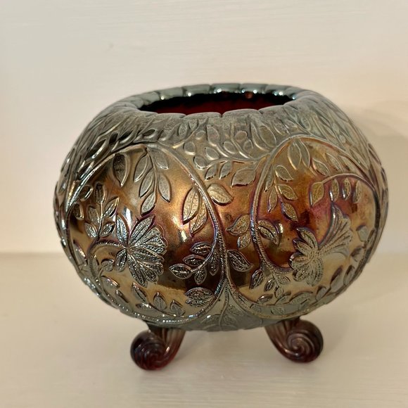 Westmoreland Glass Louisa Pattern Rose Bowl - Picture 2 of 14